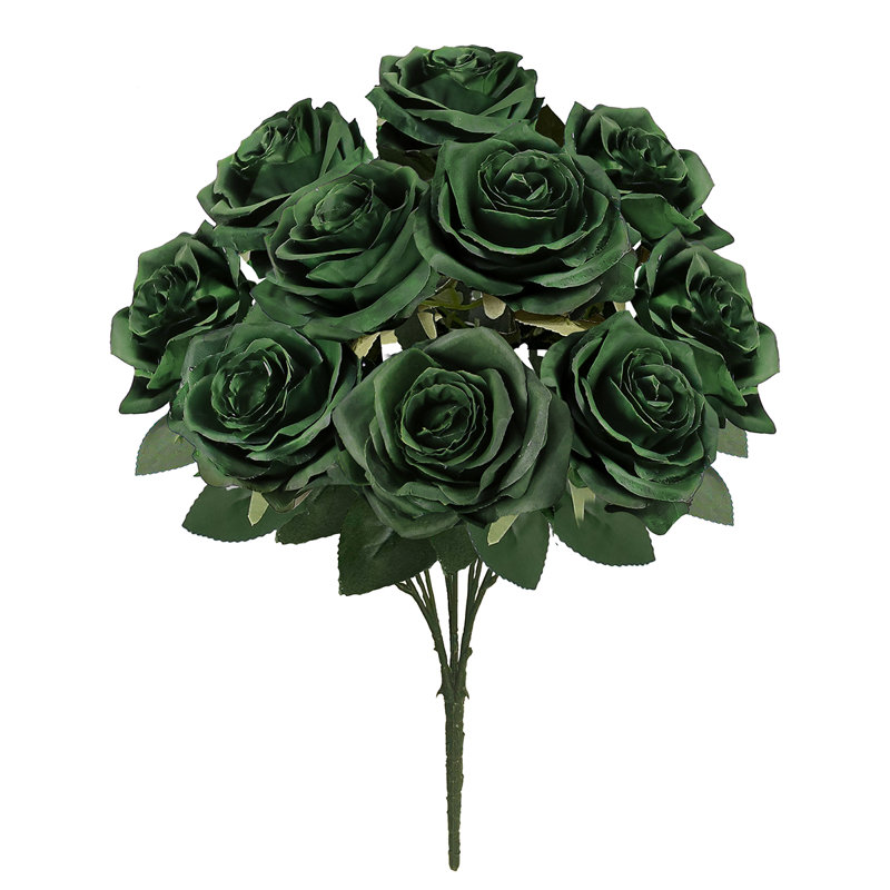 Grand rosier Jaafer Deluxe, Vert forêt