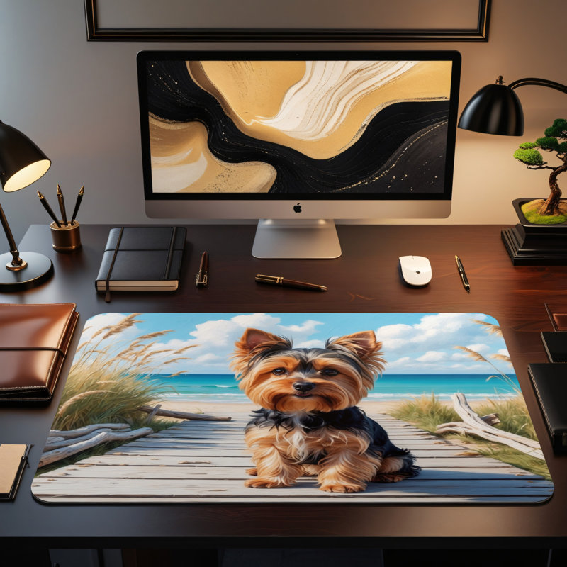 Polyester Desk Pad, 31.5x15.5