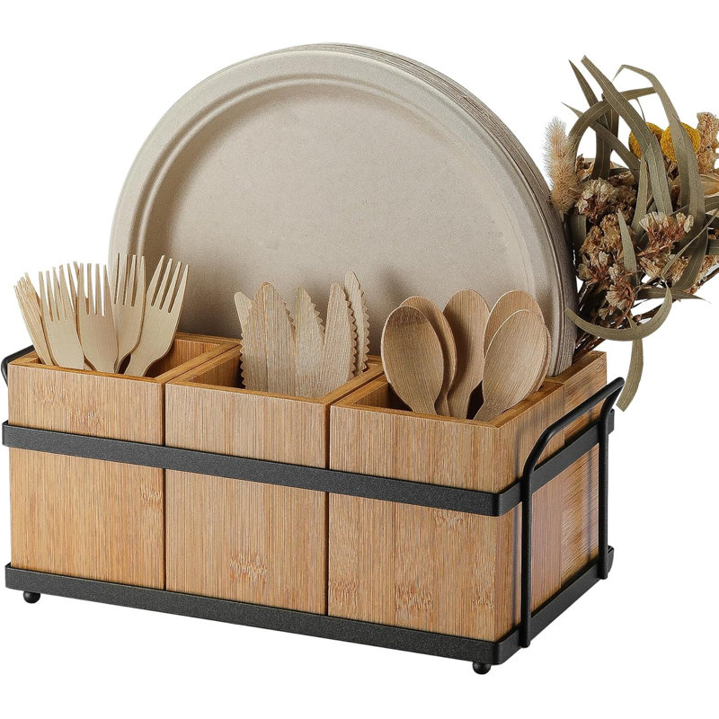 Wooden Cutlery Rack