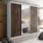 White/Walnut