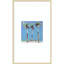 «Three Palm Trees» par Elena Avanesova, reproduction d'art encadrée sur bois-222199330-222199328
