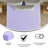 Shardia Lavender Infused Memory Foam Mattress Topper with Ventilated Design-1479718726
