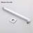 Square Shower Arm and Flange