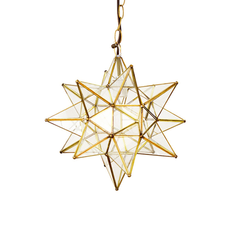1 - Light Single Pendant, 12" H x 12" W x 12" D