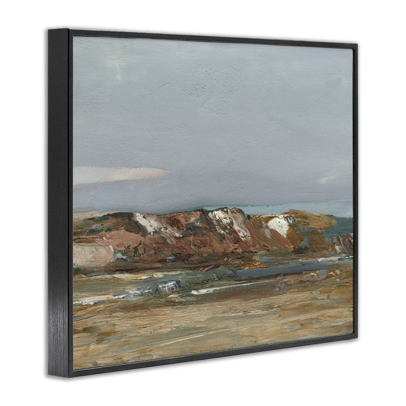 «Neutral Desert Terrain Abstraction», estampe numérique, design par Ethan Harper, H 11 po x l 14 po