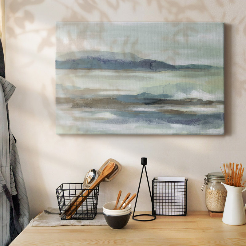 Toile tendue Soft Shores II-Gallery, H 8 po x l 12 po