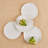 CABBAGE LEAF PLATES SET OF 4