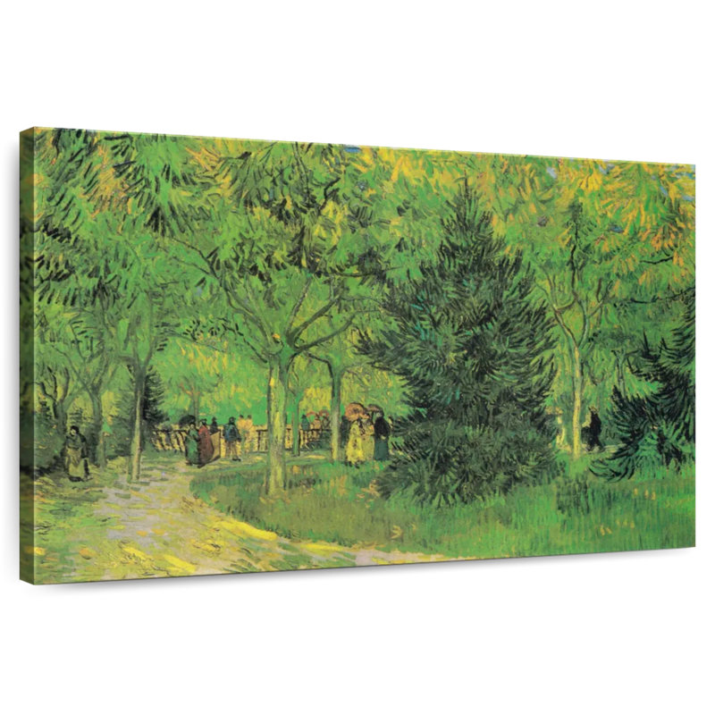 Sentier Sireci dans le parc d'Arles avec promenades, H 8 po x l 12 po