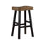 Ensemble de 2 tabourets de style transitionnel, meubles en bois d'hévéa massif-2090035908-2101419332-2101419337