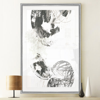 «Scribble Stones III», reproduction sur toile