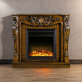 American carved mantel