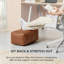Repose-pieds rembourré 10 po Florence-116422363