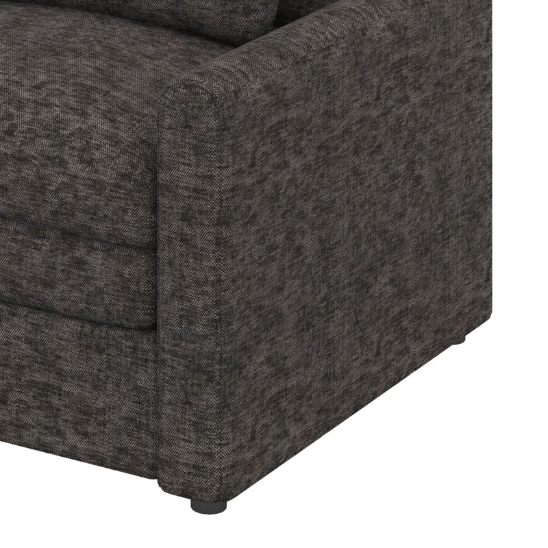 Fauteuil rembourré Cozy, Gris