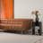 Addison Left Sectional Cognac Leather Sofa