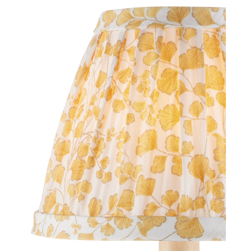 Abat-jour de lustre effilé Maiden, Jaune