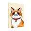 Animaux, chat mignon avec collier rouge et étiquette de patte-2045234105-2045234100-2045234101