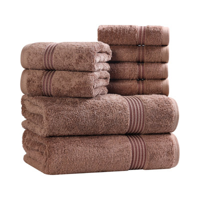 Alexia 8-Piece Egyptian Cotton Towel Set