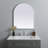 Sabine Metal Arch Wall Mirror-272105435-272105437