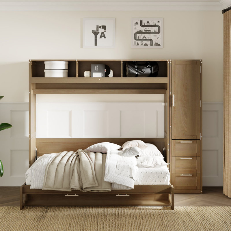 Lit escamotable avec garde-robe Murphy