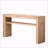 Rustic Solid Wood Console Table with Storage Shelf