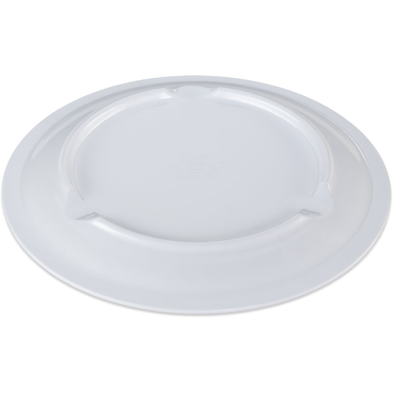Sierrus™ 9" Melamine Narrow Rim Salad Plate, White