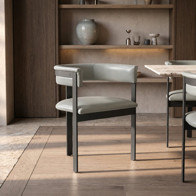 Ferol - Chaise moderne en similicuir