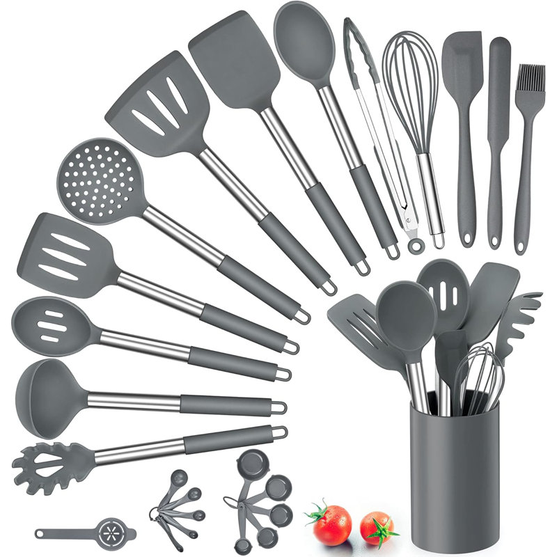 LIFEWITA 25 Utensil Set, Grey