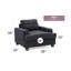Chaise d'appoint Elegant Transitional