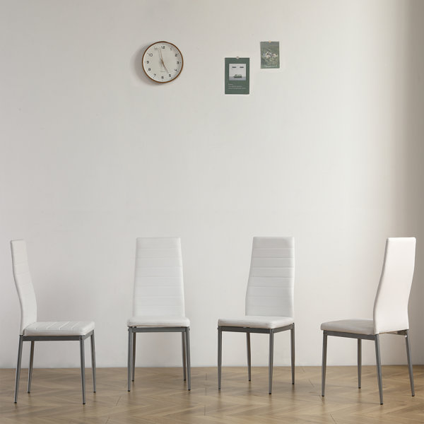 Ebern Designs Audronius Solid Back Parsons Chair | Wayfair Audronius Solid Back Parsons Chair