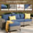4-Piece Outdoor PE Rattan Patio Conversation Set with Cushions and Ottoman-1312941363-1333608605