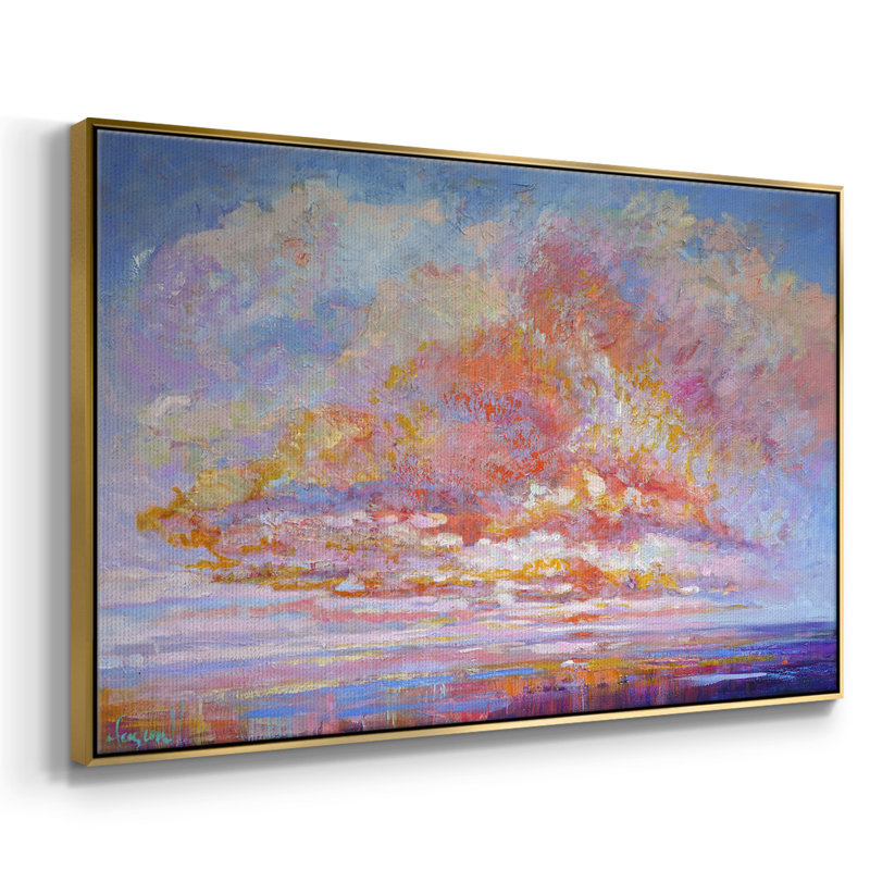 «Blessed Eve II», reproduction d'art sur toile, H 25 po x l 37 po x P 2 po, Toile avec cadre flottant or
