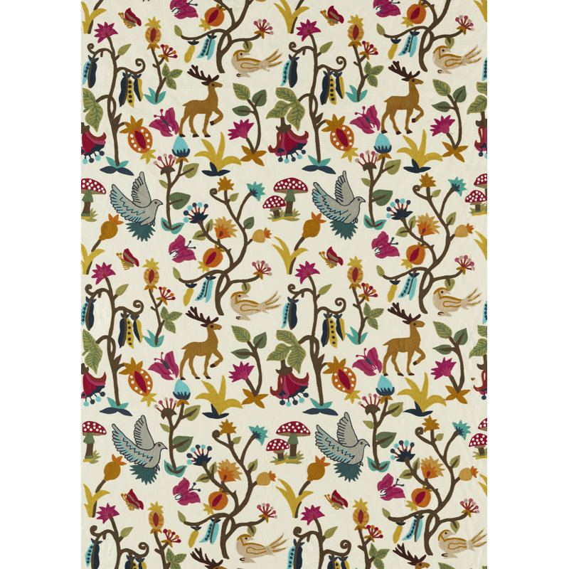 Forest of Dean Fabric, Brights/Multi