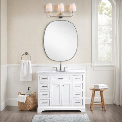 Ensemble de meuble-lavabo simple de 42 po Hermes