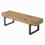 Banc en bois 59 po pour la chambre à coucher-129386039-129386037