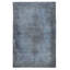 Tapis de couleur bleue 6,6 x 9,5 pi. Tapis turc fait à la main. Décoration intérieure moderne