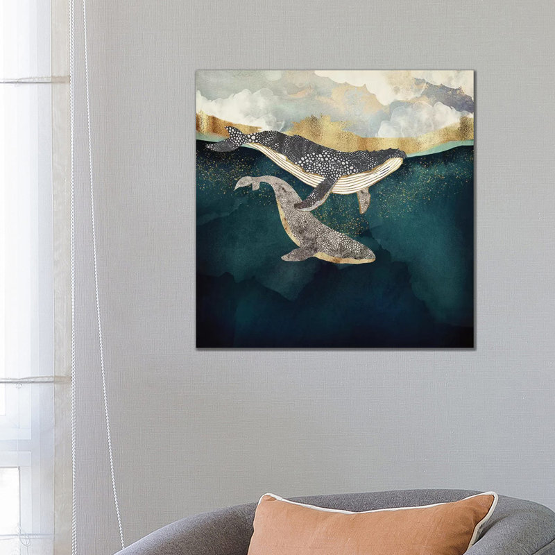 Bond II by SpaceFrog Designs - Wrapped Canvas Print, 66.04 cm H x 66.04 cm W x 3.175 cm D