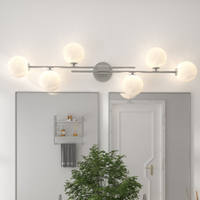 6 - Light Modern/Contemporary Vanity Light