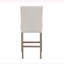 TABOURET DE TABLE MARIAN BLANC (ENSEMBLE DE 2)