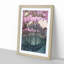 Drum Bridge at Kameido Shrine by Yoshida Hiroshi - Picture Frame Painting Print-55545850-55545859