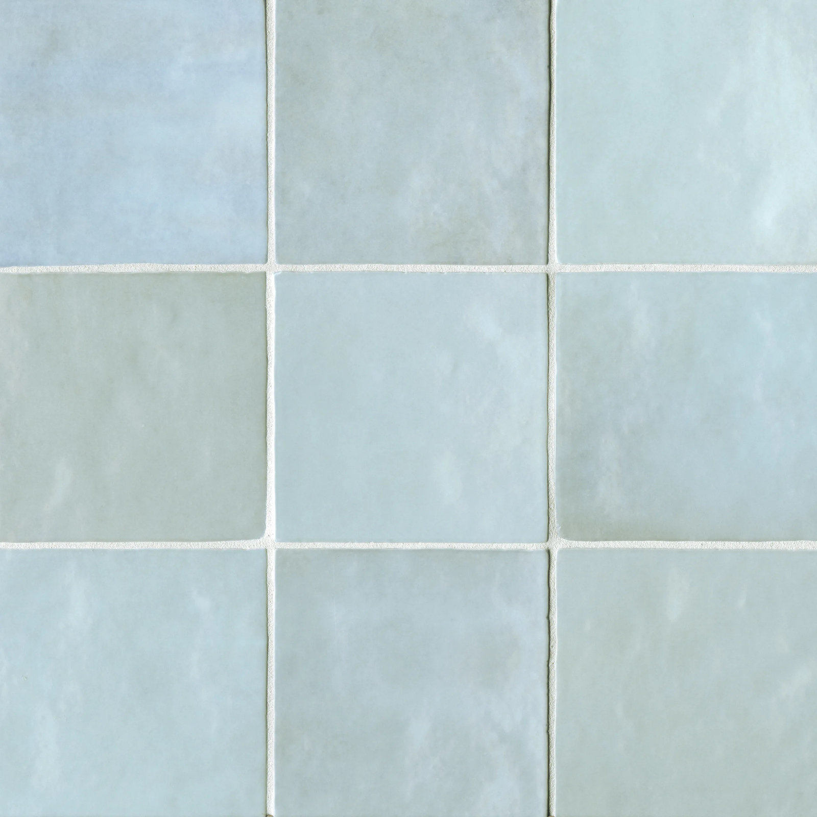 Cloe 5" x 5" Ceramic Subway Tile, Baby Blue