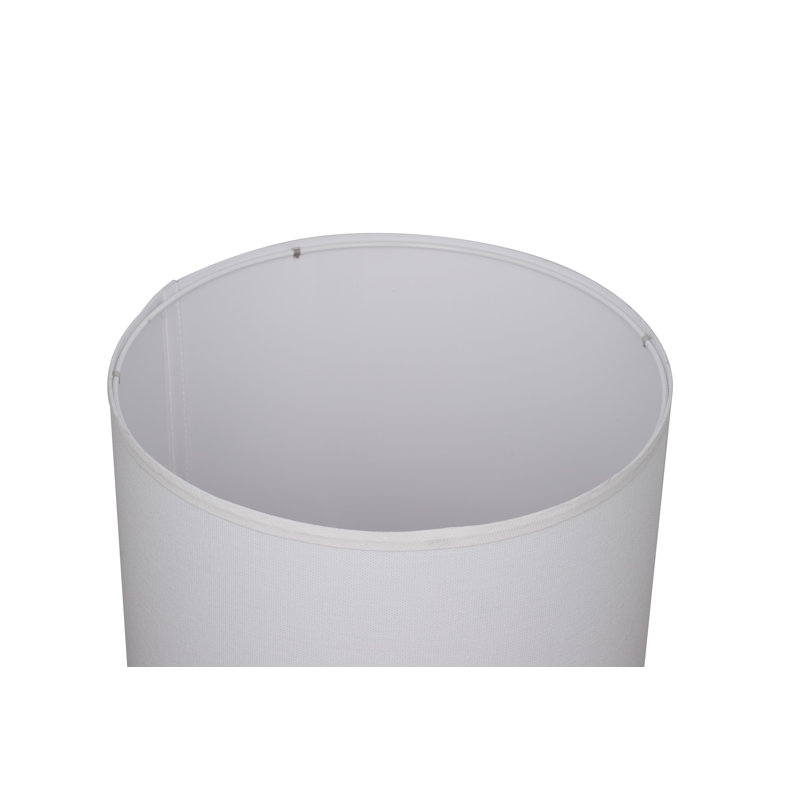  Isla Table Lamp with White Linen Shade, Gold