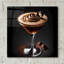  'Chocolate Martini - Rich And Creamy' by Rey Klimt Acrylic Glass Wall Art, 12" x 12"