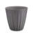 Crescent Garden Pleat Modern Round Pot Planter-606018348-606018355