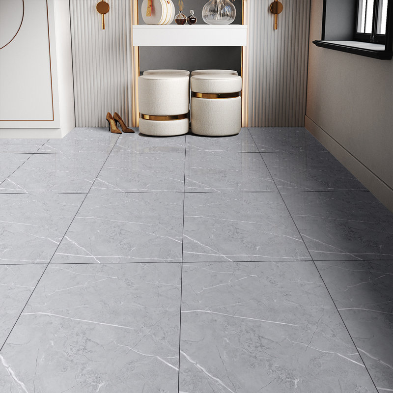 12Pcs Self-adhesive PVC Flooring Tiles