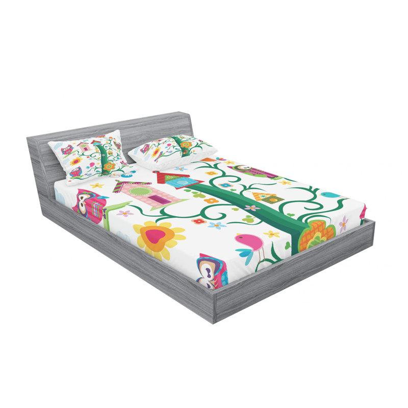 Microfiber Sheet Set, Full Sheet Set with Fitted Sheet