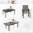 Basima Patio Dining Set with Extendable Rectangular Table-1955054327