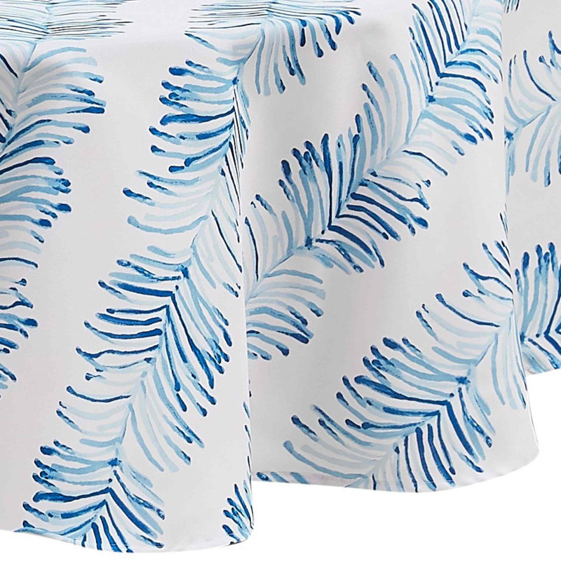 Izod Seagrass Stripe 70" Round Tablecloth