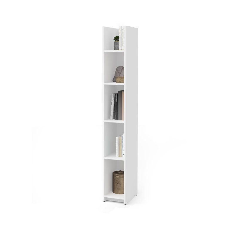 Jonesborough 71.1'' H x 10'' W Standard Bookcase, White