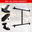 Lève-plateau de camion robuste de 363 kg (800 lb), système de levage réglable pour pick-up, montage sans perçage, acier revêtu de poudre, noir