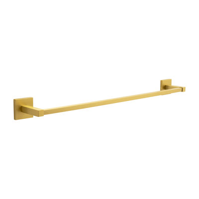 Skylight Collection Towel Bar - 26-3/16 " x 2-3/16 "  Brushed Golden Brass - Contemporary Bathroom Accessory